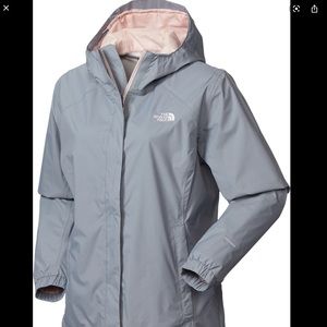 The North Face rain coat